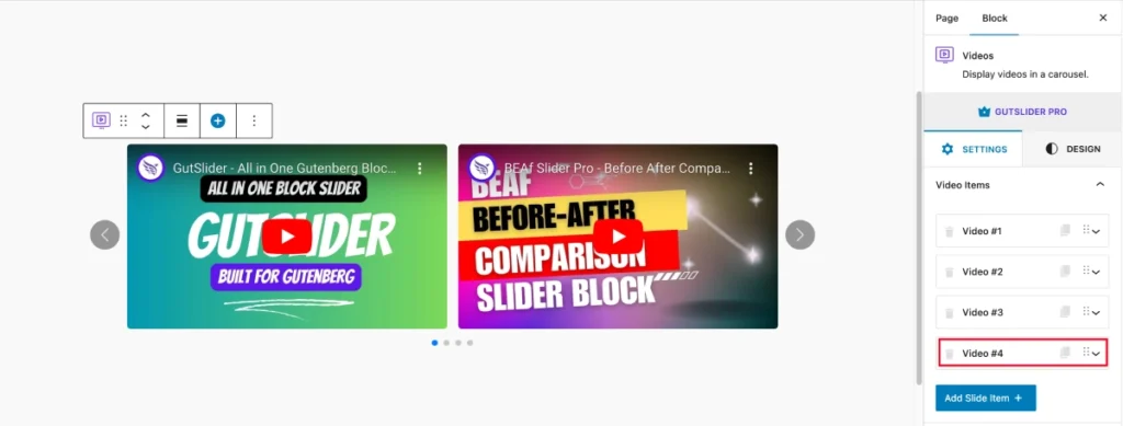 delete slide