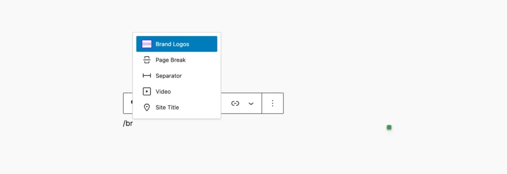 add gutslider logos carousel block