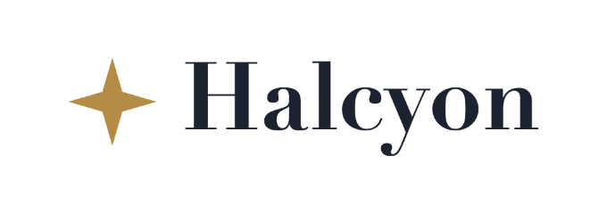 Halcyon logo (fictional brand)