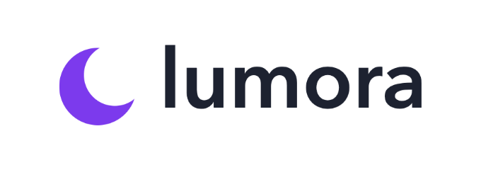 Lumora logo (fictional brand)