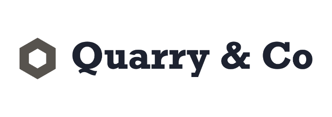 Quarry & Co logo (fictional brand)