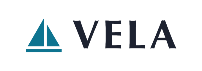 Vela logo (fictional brand)